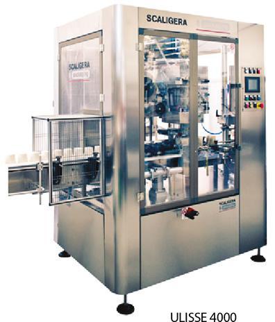 02 / ULISSE 4000 — Автоматическая машина для нанесения индивидуальной и групповой термоусадочной рукавной этикетки (слива). Производительность до 4000 шт/час.