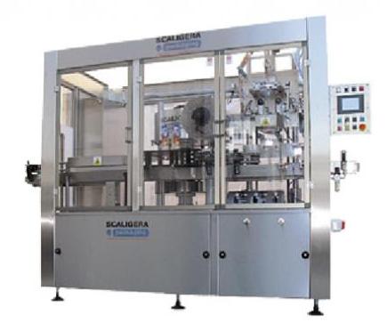 07 / ULISSE 22000 — Автоматическая машина для нанесения индивидуальной и групповой термоусадочной рукавной этикетки (слива). Производительность до 22000 шт/час.